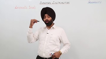 Best Free Topic l ICSE MATH XII l PROBABILITY DISTRIBUTION l  BERNUALLIS TRIAL l L1266