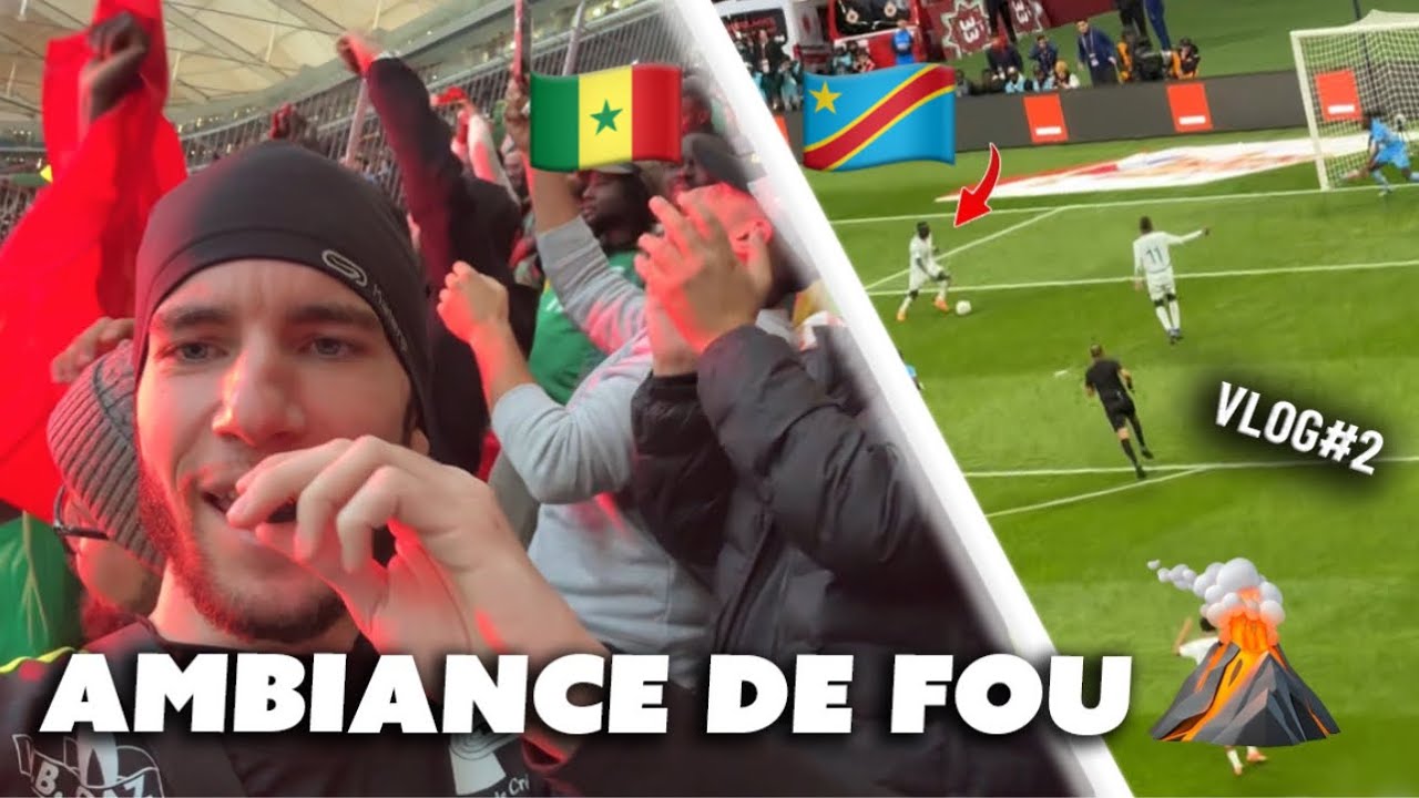 [VLOG] La Meilleure Ambiance De Cette CAN 🤯🔥 / Sénégal 1-1 RD Congo 