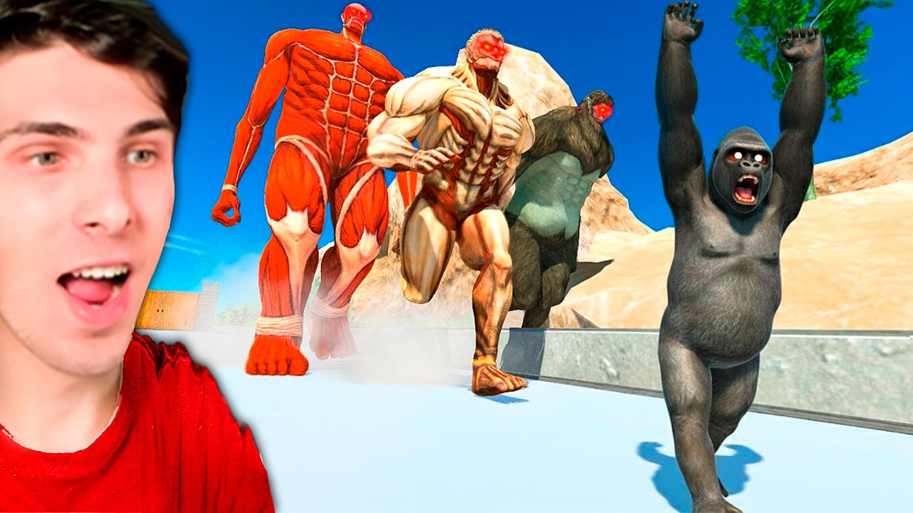 HUYE de los TITANES FURIOSOS y ESCAPA en BARCO (ARBS)