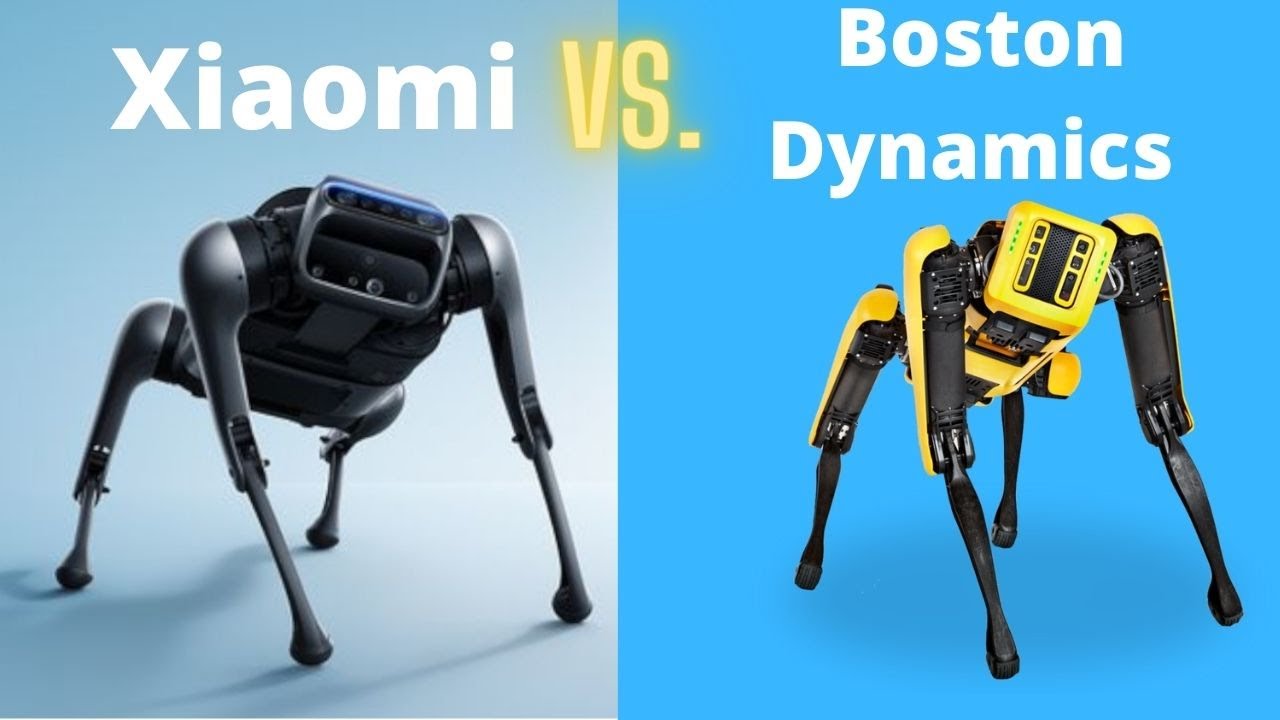 Xiaomi Cyberdog vs Spot from Boston Dynamics !