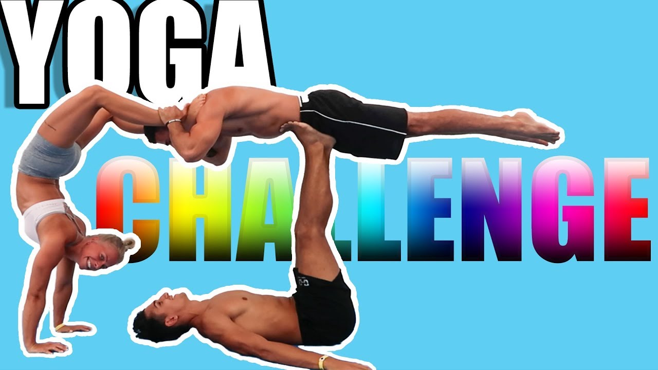 ACRO YOGA CHALLENGE (Fails included) - MALIN MALLE - YouTube