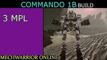 MWO Build - Commando 1B (3MPL)