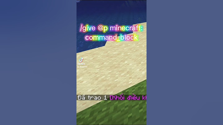 Cách đi xuyên qua lava và nước trong minecraft!!!!
