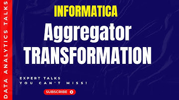 Data Aggregation with Informatica