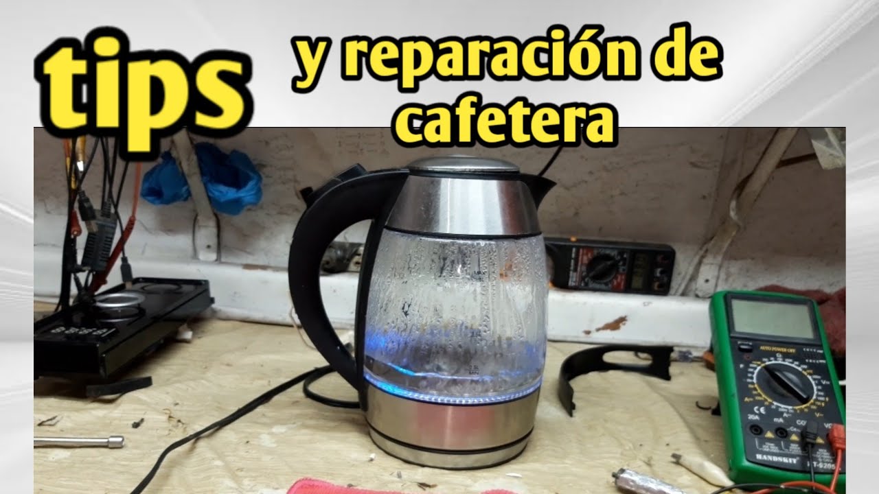 Tips y reparación de cafetera chefman - YouTube
