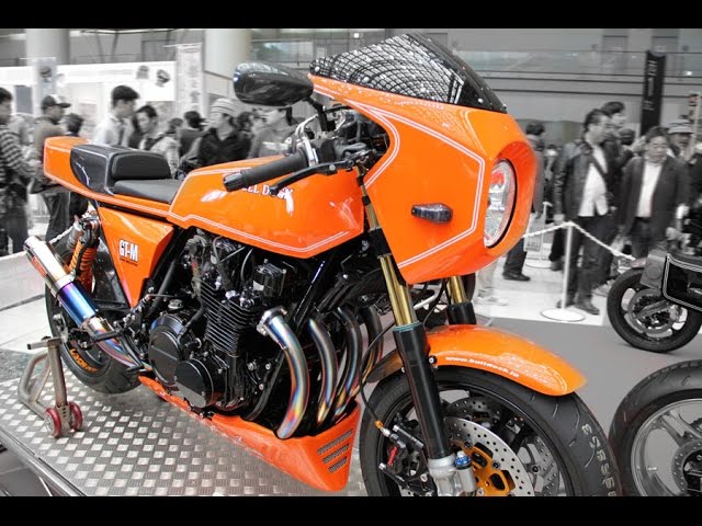 Kawasaki Z1-R Custom Bike - Bull Dock - YouTube