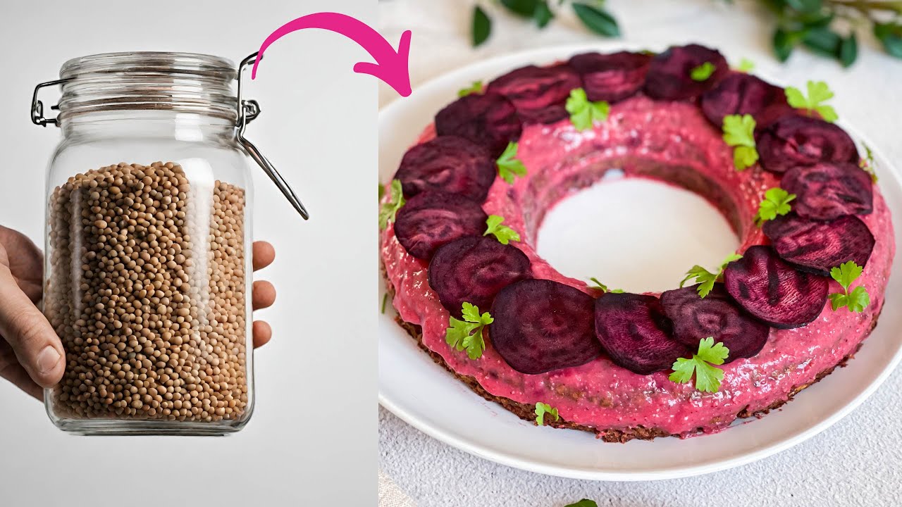 Crea magia in cucina: trasforma le lenticchie in una corona unica