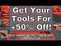 How to get Tools for CHEAP