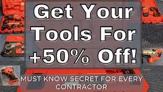 How to get Tools for CHEAP
