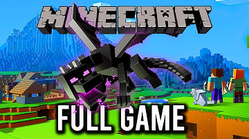 Minecraft Survival - FULL GAME Walkthrough - No commentary