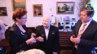 Герой России Василий Брюхов отмечает 90 летие
