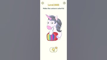 DOP 2 Level 5662 Walkthrough - "Make the unicorn colorful" #shorts
