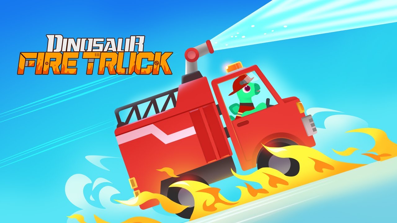 DinoFireTruck MOD APK cover