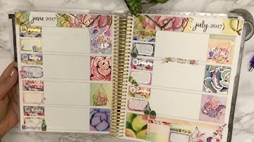 PWM using leftover stickers (ft. Watercolorblooms)