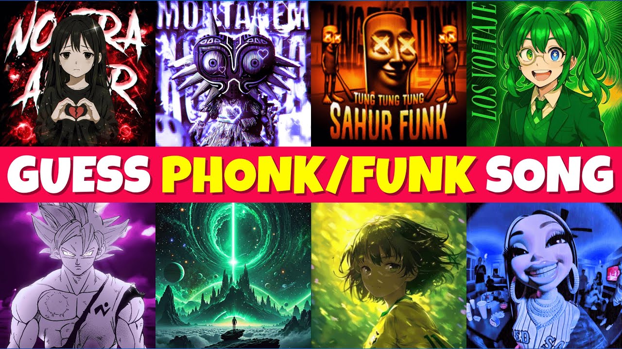 Guess Viral Funk/Phonk by Their Voice 🎵 | New Viral FUNK 2025 - Viral Tiktok Phonk Quiz