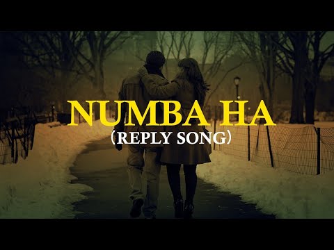 O N E E S H A - Numba Ha (නුඹ හා) Reply Song - Official Lyrics Video