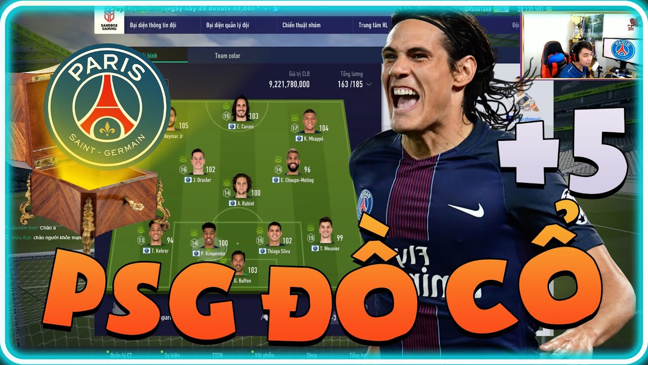 FULL PARIS SAINT-GERMAIN – TRONG TAY ĐỘI HÌNH ĐỒ CỔ MÙA PSG +5 CỰC KÌ HIẾM CÓ KHÓ TÌM | HAKUMEN FO4