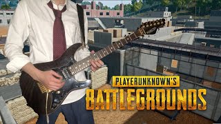 Video thumbnail of "PUBG Theme - Rock Guitar Cover 【弾いてみた】"