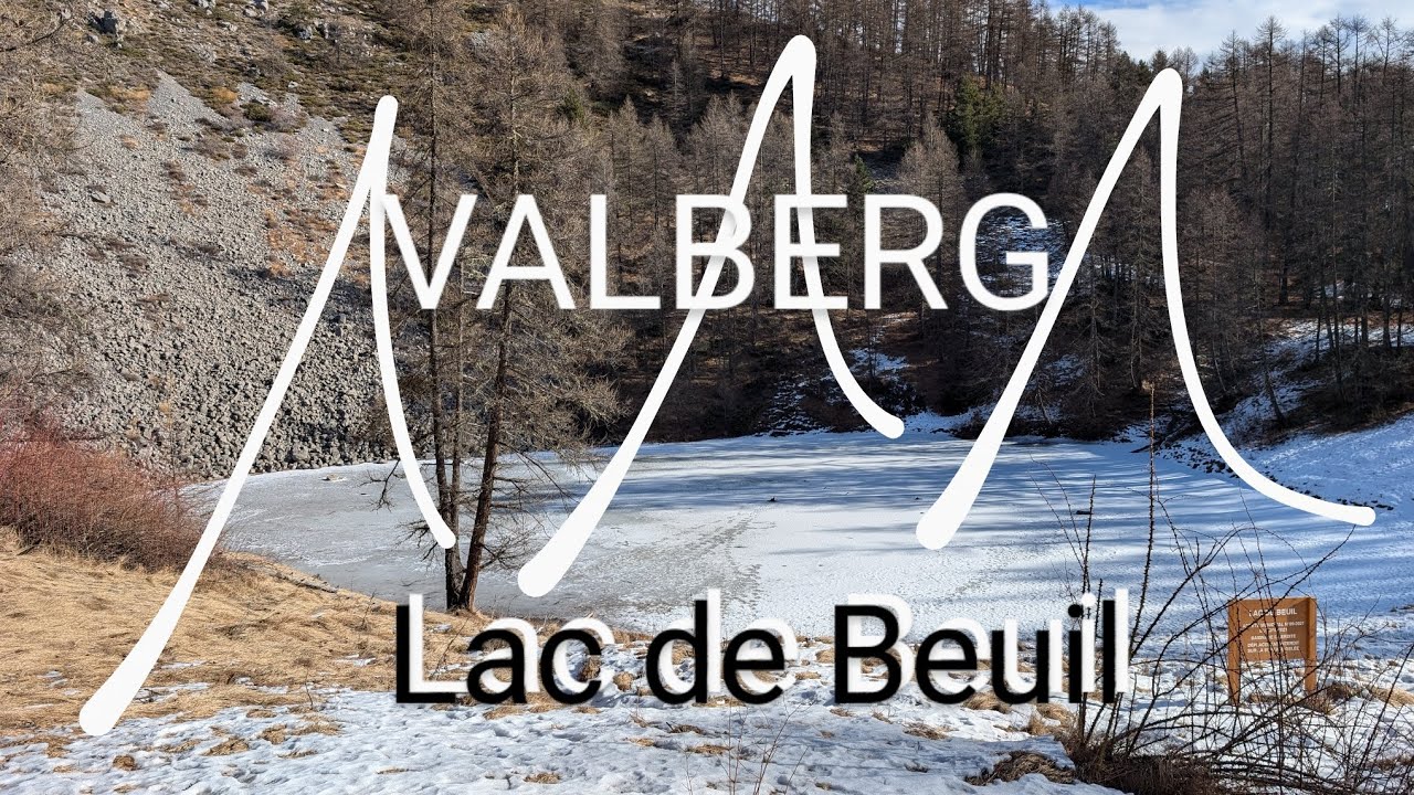 Le lac de Beuil à Valberg