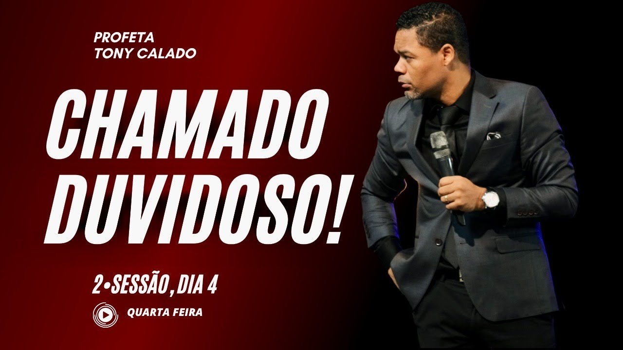 Sinais De Que Você Não Tem Chamado Jejum E Oração | Tony Calado