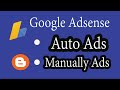 How to setup AdSense ads on blogger | AdSense auto & Manual setup | engi...