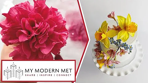 Sugar Flowers by Alexandria Murray / Finespun Cakes
