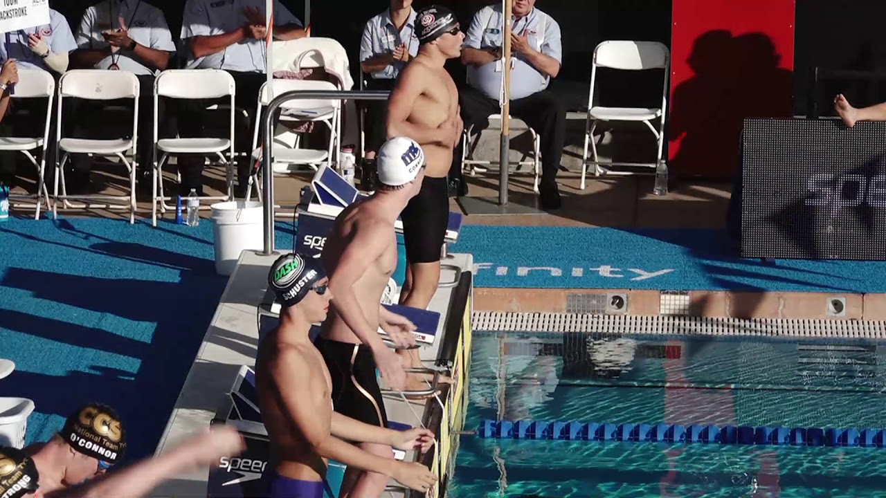 Mens 100m Backstroke A Final 2019 Speedo Junior Nationals Youtube