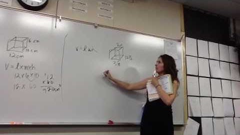 Chapter 10 Lesson 1, Volume of Rectangular Prisms