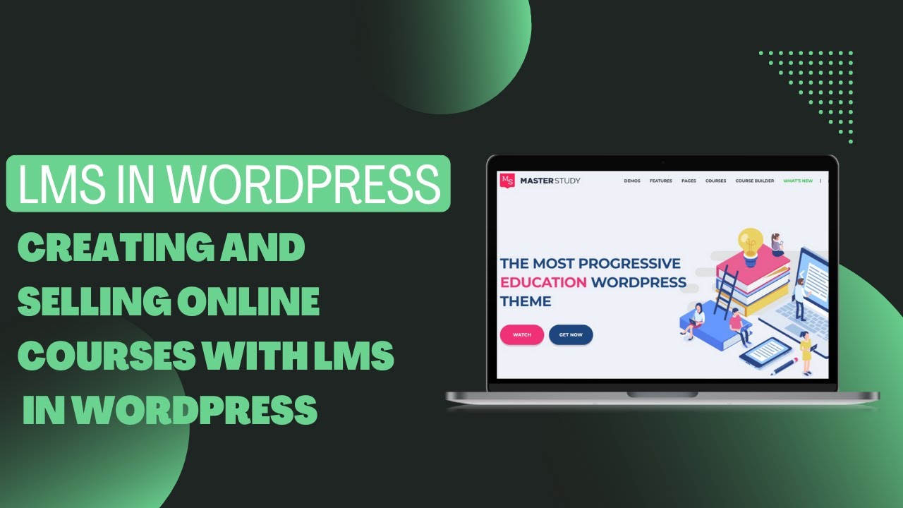 LMS IN WORDPRESS !! Create and sell online courses on WordPress. - YouTube