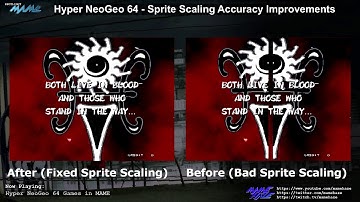 MAME - Hyper NeoGeo 64 - Sprite Scaling Fixes (no commentary)