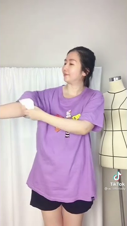 Cara mengganti baju tanpa buka-bukaan😱⁉️. Cr tiktok: @w_lady