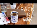 Getting BACK TO ART after a break - VLOG