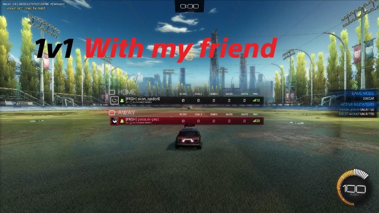 لعبت ضد صديقي و جلدني 👌🔥😅