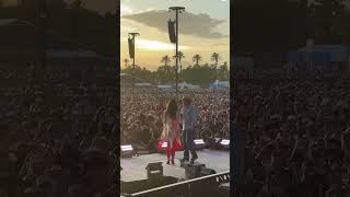 Ella Langley and Theo Von “You look like you love me” backstage. Different angle