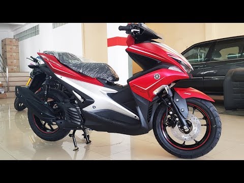 2018 Yamaha Aerox 155 ABS Version Red