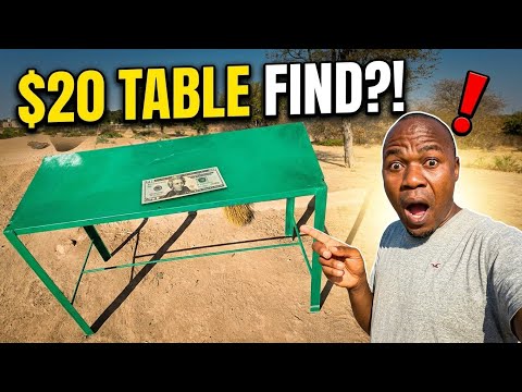 WOW! I got this $20 table in Gokwe what do you think?