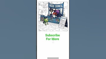 Monster’s university satisfying coloring game