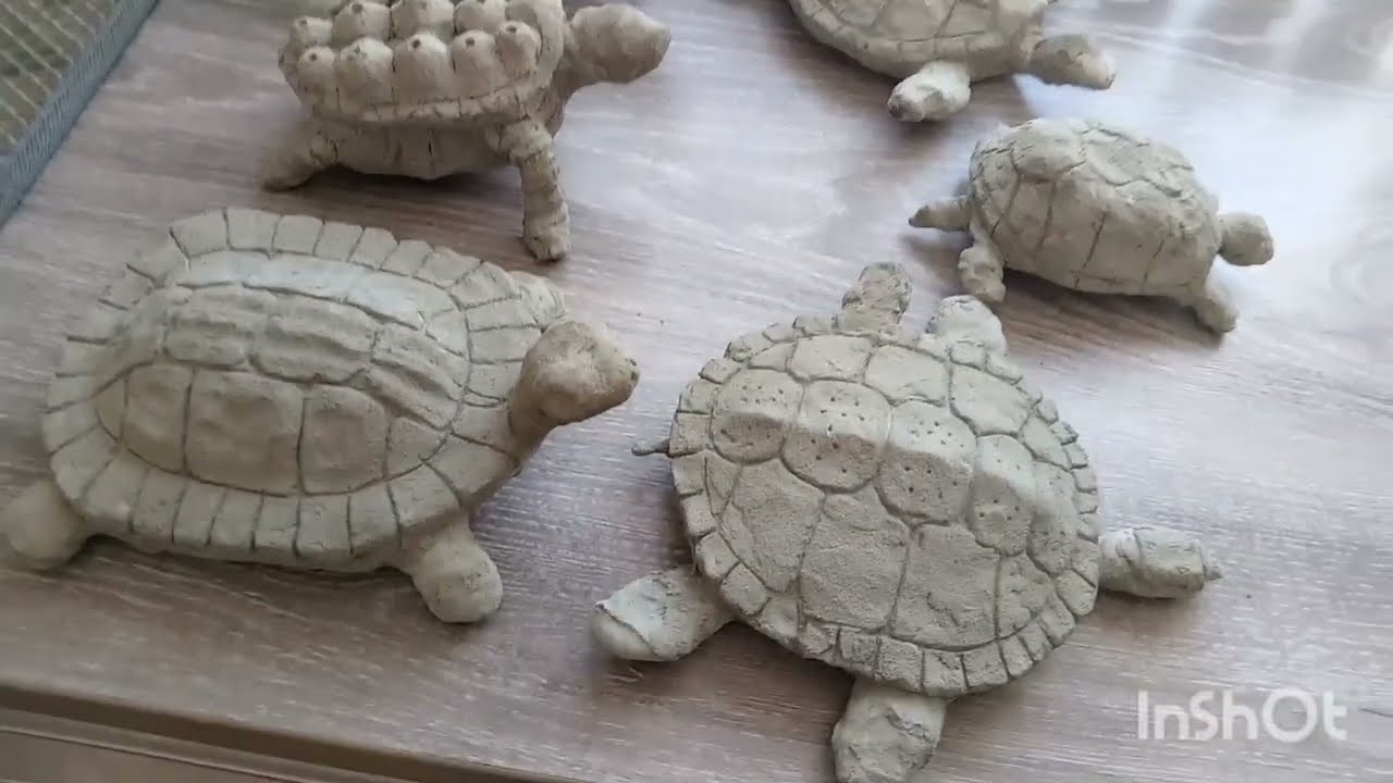 Черепашки для сада своими руками!