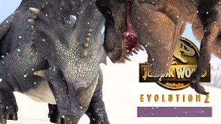 BIG EATIE vs Rebel & Angel 🦖 Jurassic World Evolution 2 [4K]