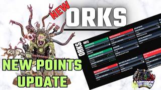 ORKS Points Update! No More Guns! List Ideas Post Slate | Competitive | Warhammer 40k #40k