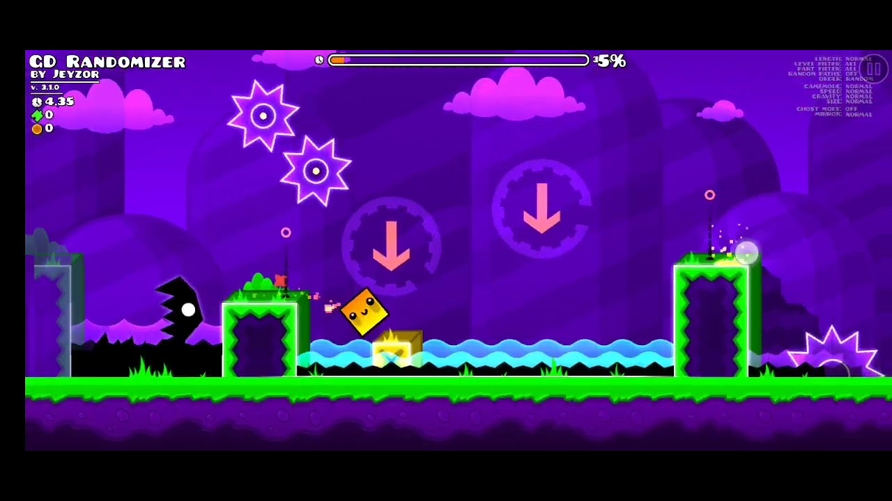 Играю в Gd random 2 часть