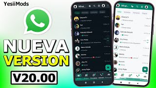 Nuevo✅  WhatsApp Plus de Yesii Mods V20.00 para Android | Sin ERRORES