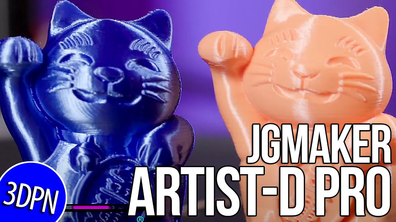 IDEX for $560? // JGMaker Artist-D PRO First Print [WAS LIVE!]