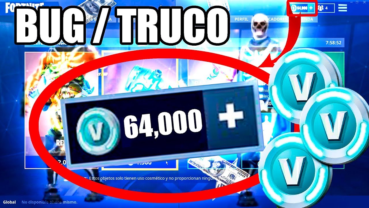 BUG / TRUCO - COMO CONSEGUIR PaVos GRATIS - 2020 - FORTNITE - FUNCIONA - PS4  XBOX ONE Y PC - PARODIA - YouTube