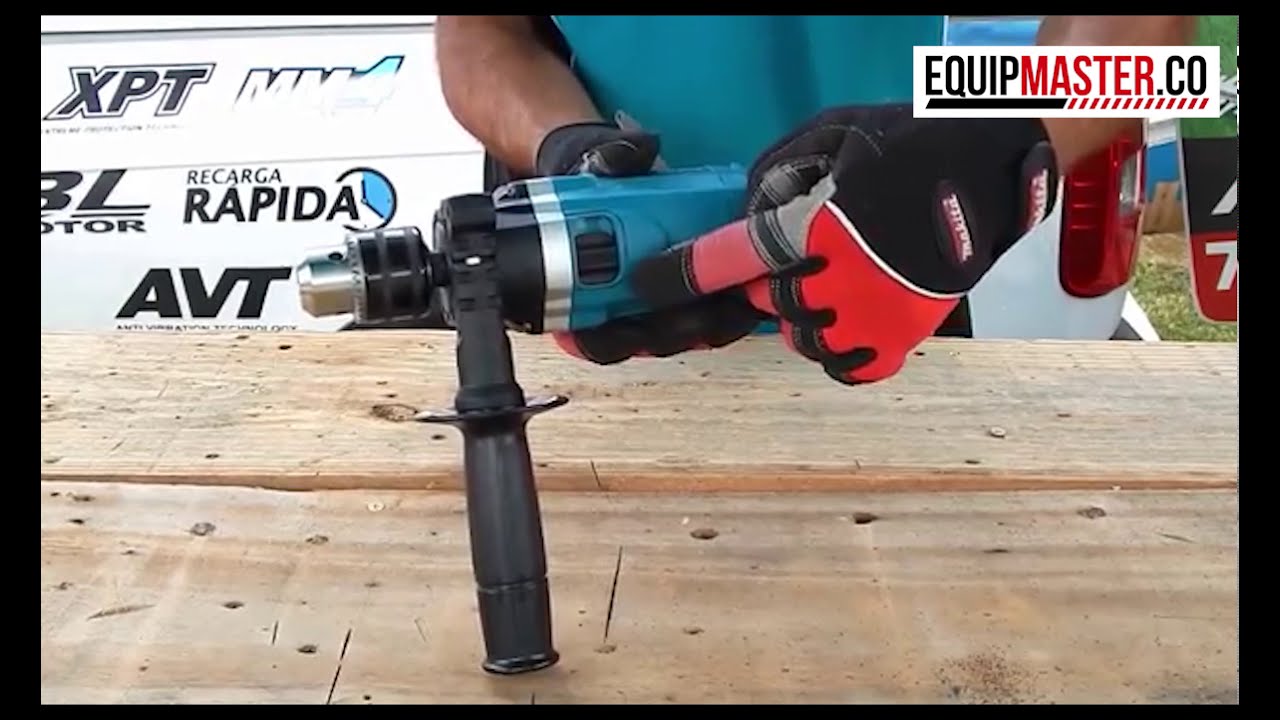 TALADRO PERCUTOR 860W IPM 0-48.000 MAKITA HP1630