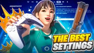 *KING* OF CONTROLLER! 👑 + *NEW* BEST Controller Settings For Fortnite Chapter 7! (PS4/PS5/XBOX/PC)