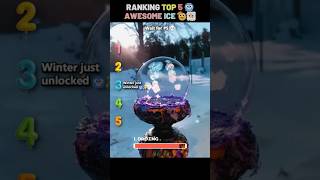 RANKING THE TOP 5 AWESOME ICE MOMENTS 🥶❄️