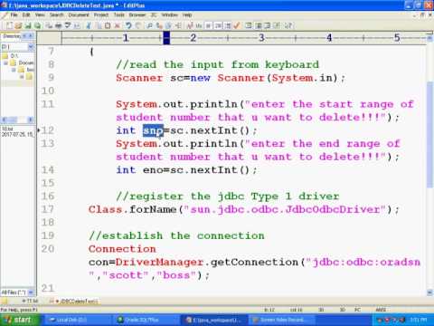 11 Advanced Java-Tutorial | JDBC | executeUpdate Verfahren für nicht Auswahlabfrage, autocommit | adv java