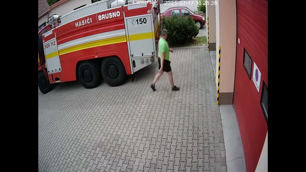 Dhzo Brusno - Výjazd 7/2025 k požiaru rodinného domu v obci Hiadel