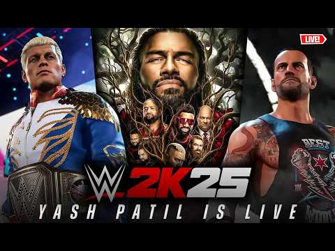 🔴WWE 2K25: THE BLOODLINE DYNASTY BEGINS! ☝️| DAY 43 Stream | #bandhilki #aagrikoli